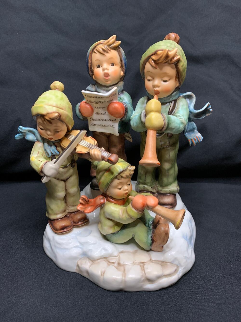 1995 Goebel Hummel 668 Strike Up the Band Century Collection Box 7.5"